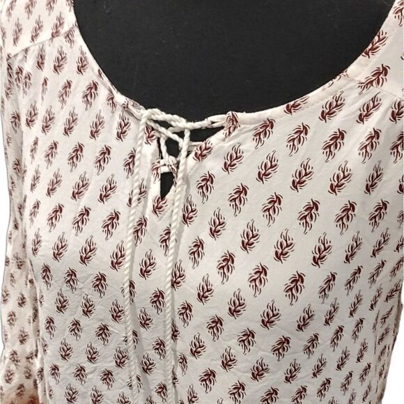 Mudd Boho Chic Peasant Blouse Small - Picture 3 of 6